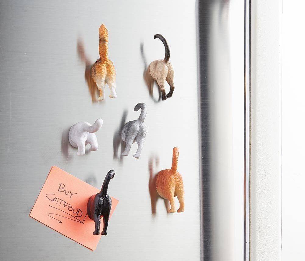 Cat Butt Fridge Magnets - //coolthings.us