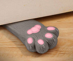 Kitty Cat Paw Doorstop - coolthings.us