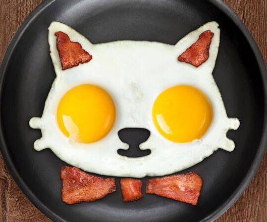 Cat Shaped Egg Mold