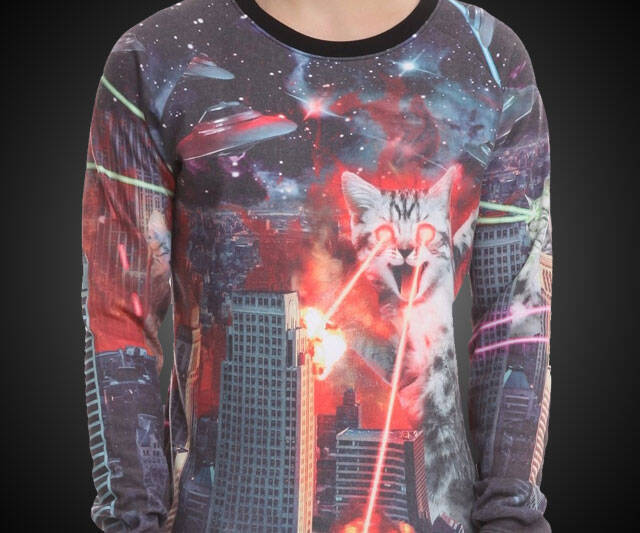 Catzilla Sweatshirt