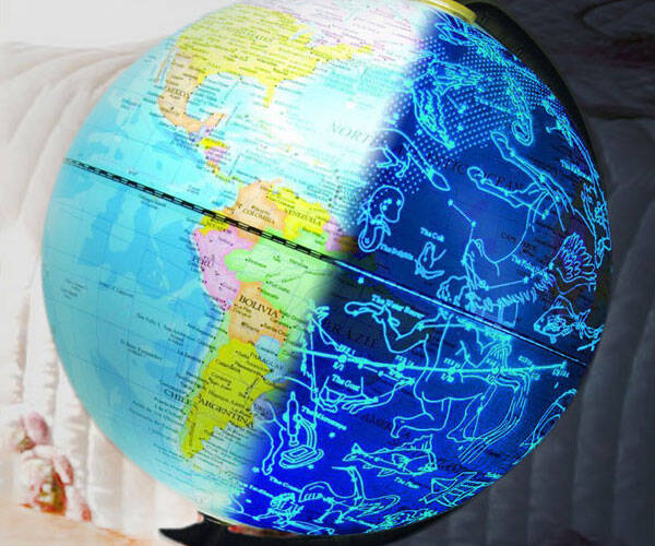 Glowing Constellations Globe - coolthings.us