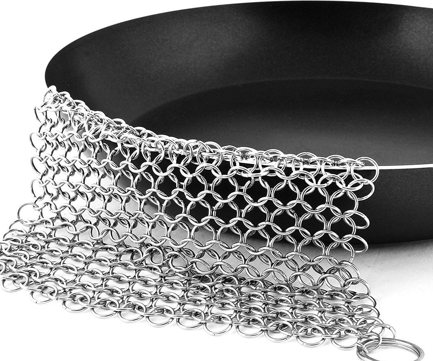 Chainmail Skillet Pan Scrubber