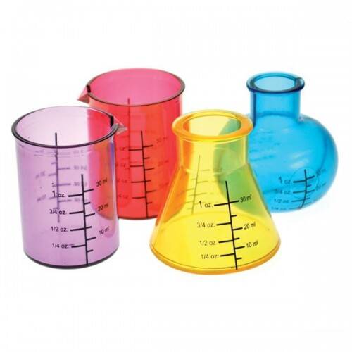 Chemistry Beaker Shot Glasses - //coolthings.us