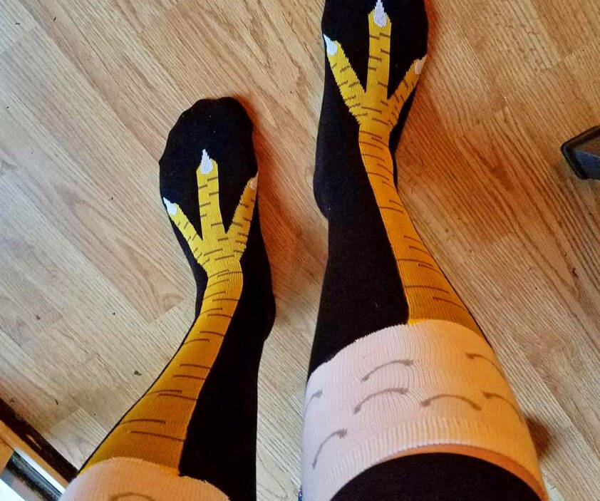 Chicken Leg Socks - coolthings.us