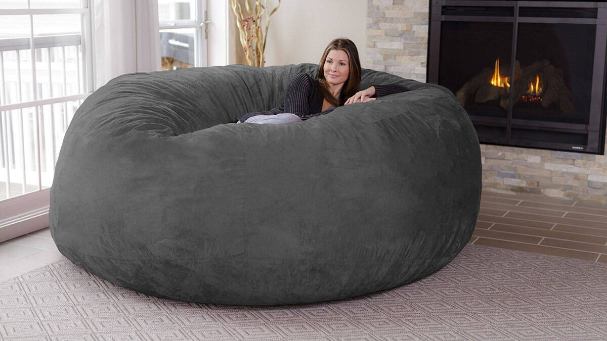 Chill Sack 8-Foot Bean Bag Chair - coolthings.us