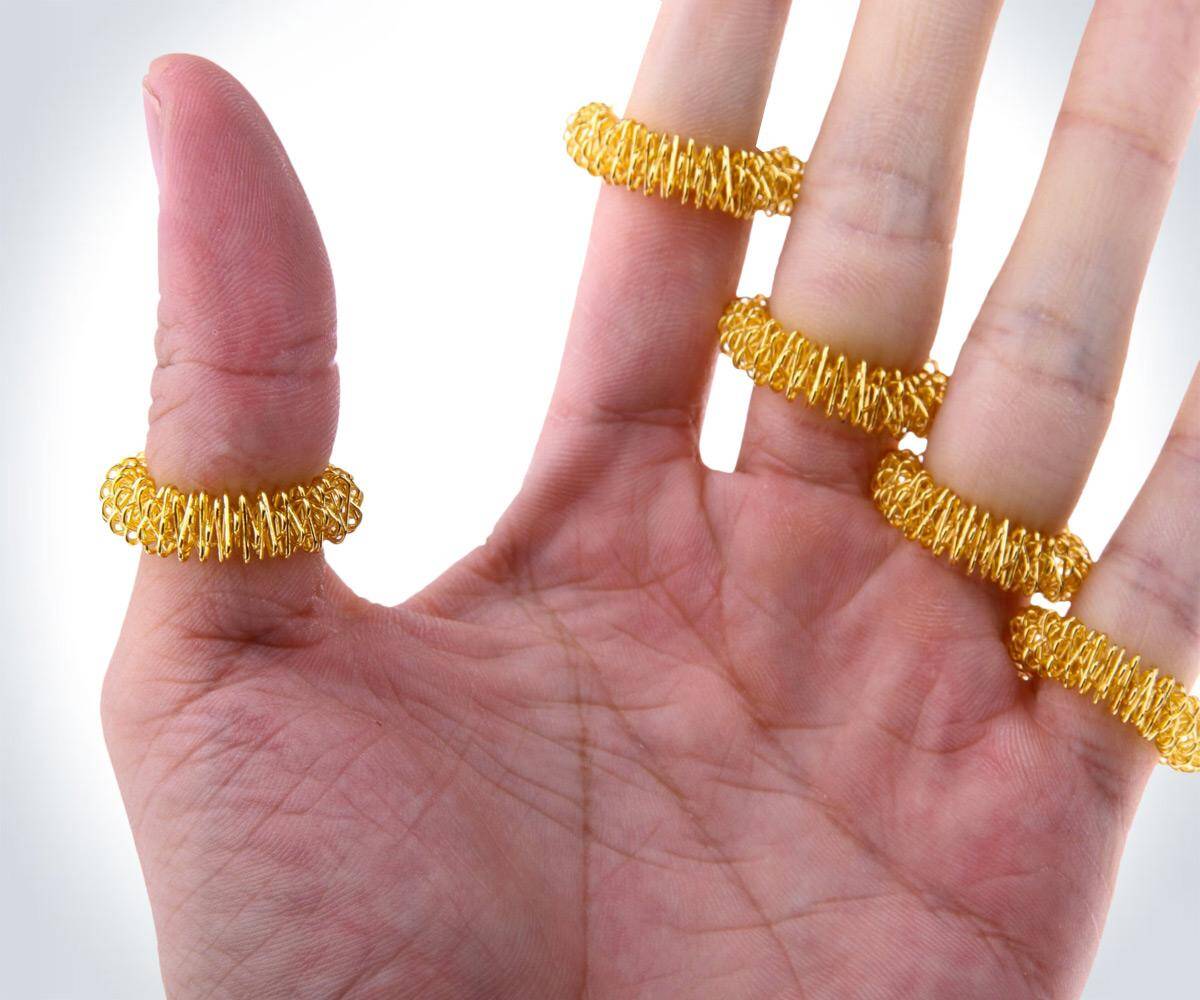 Chinese Acupressure Massage Rings - //coolthings.us
