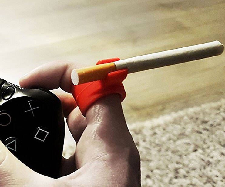 Cigarette Holder Ring