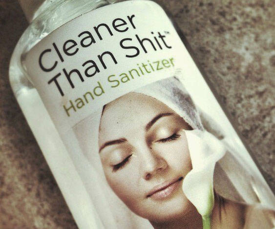 Cleaner Than Shit Hand Sanitizer - coolthings.us
