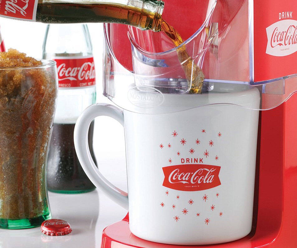 Coca-Cola Frozen Slushy Machine - coolthings.us