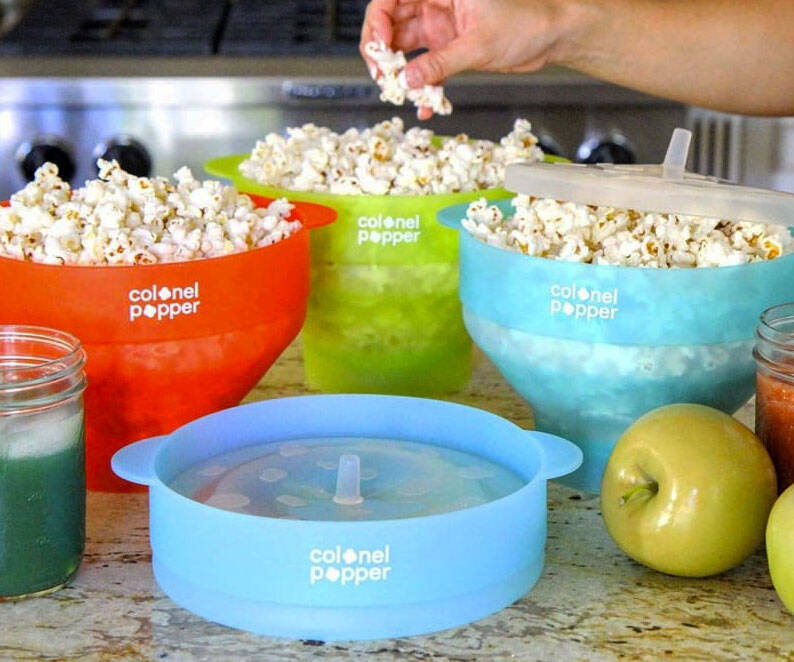 Collapsible Microwave Popcorn Maker - coolthings.us
