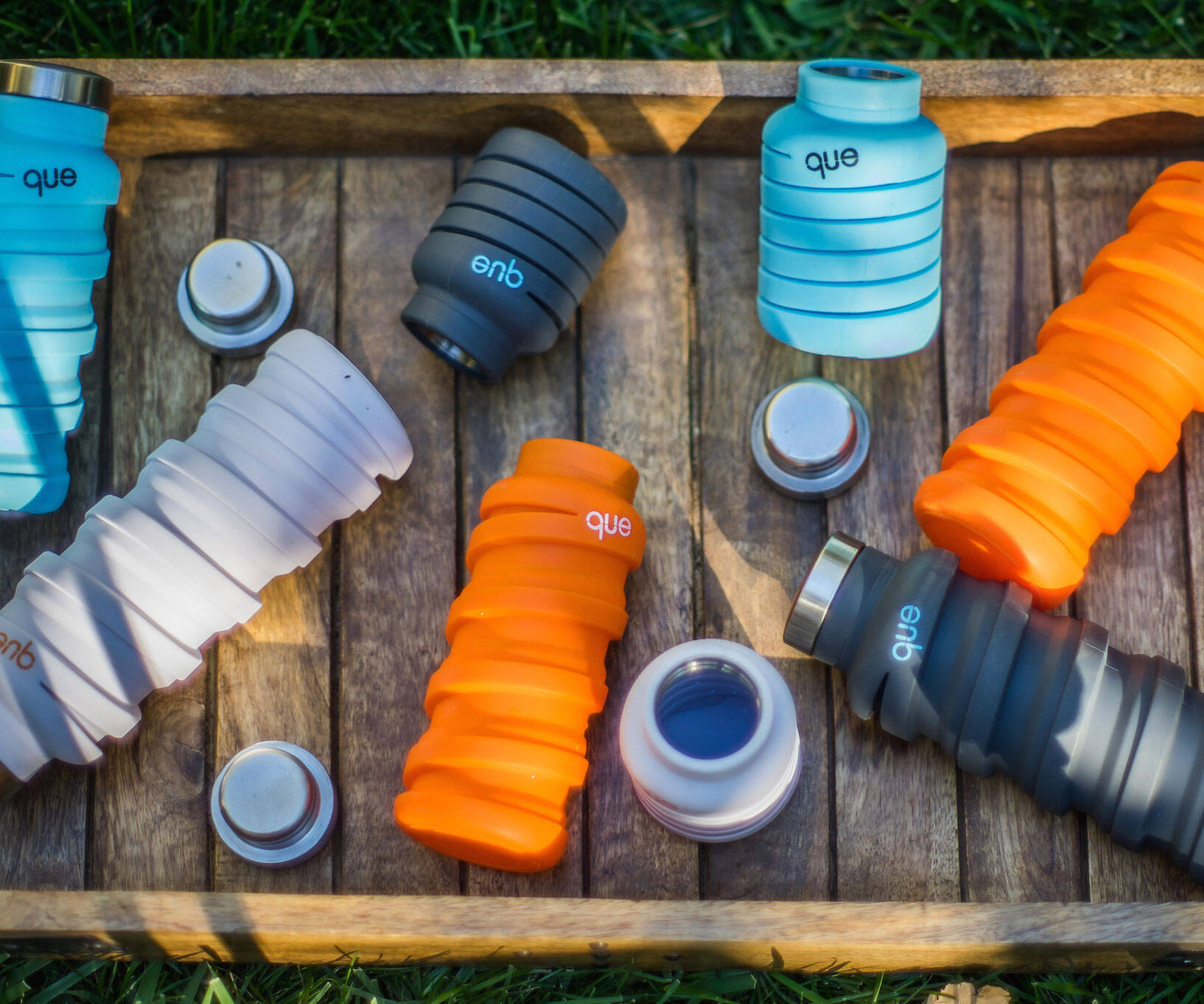 Que Collapsible Water Bottle - coolthings.us