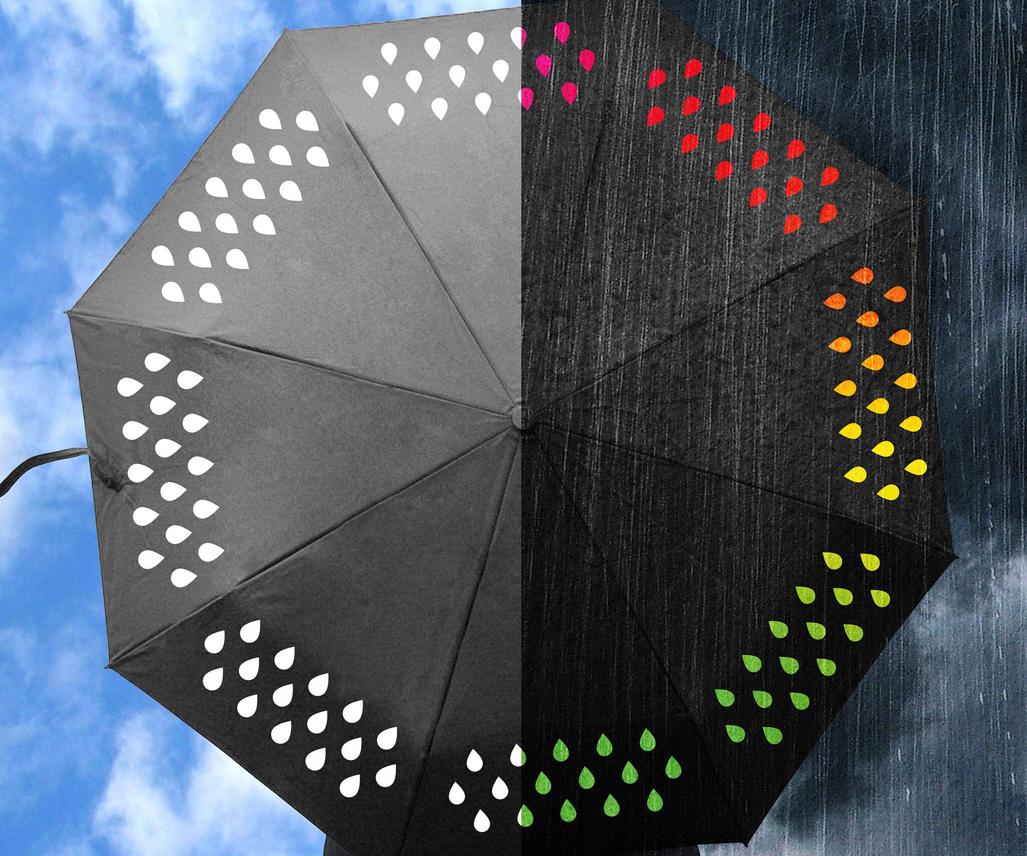 Color Changing Umbrella - coolthings.us
