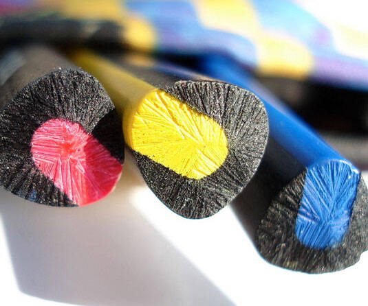Colorstripe Pencils - coolthings.us