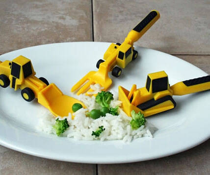 Construction Eating Utensils - //coolthings.us