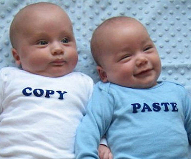Copy And Paste Twin Shirts