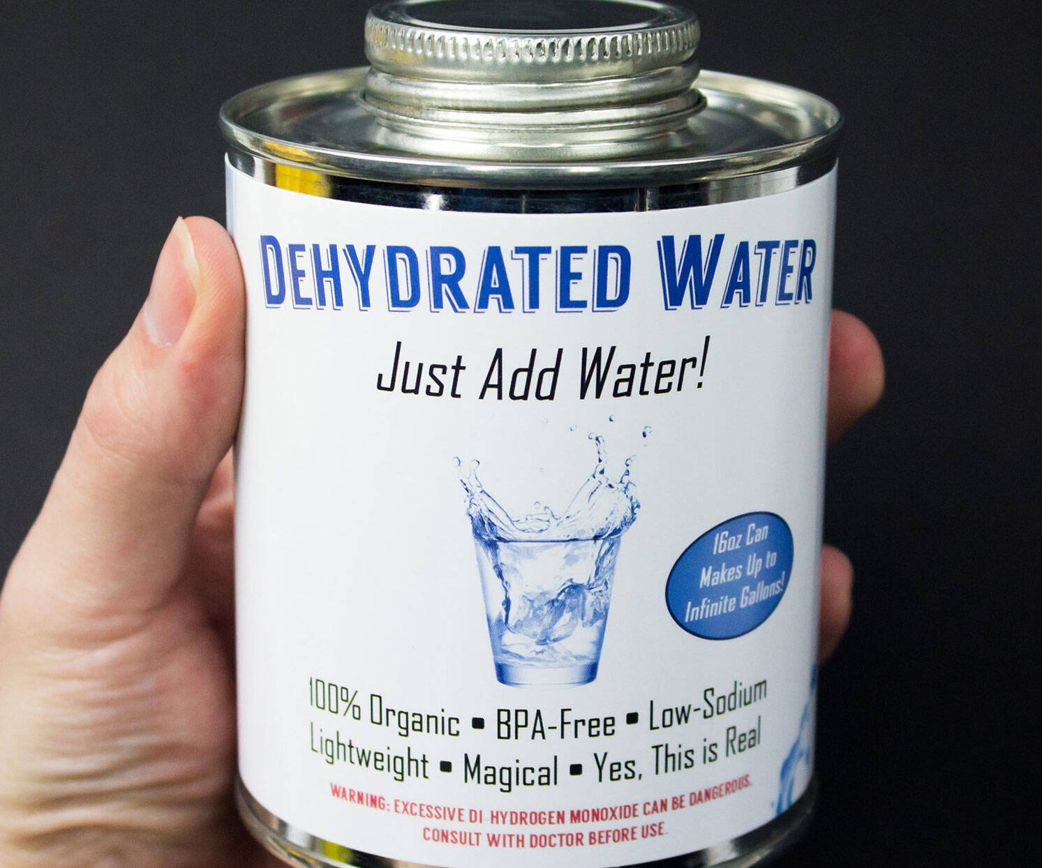 Dehydrated Water In A Can - coolthings.us