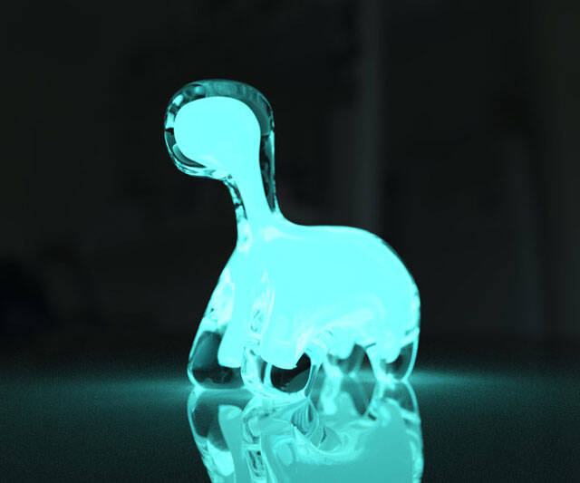 Bioluminescent Dinosaur Pet