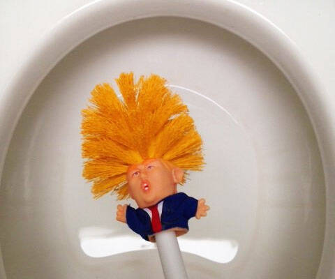 Trump Toilet Brush - coolthings.us