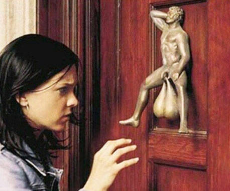 Doorballs Door Knocker (NSFW) - coolthings.us