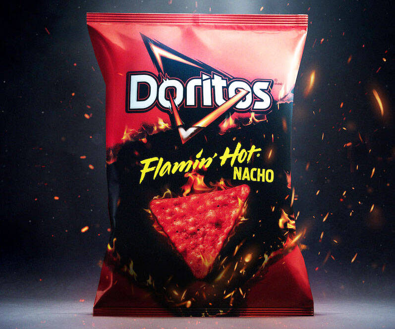 Doritos Flamin' Hot Nacho - //coolthings.us