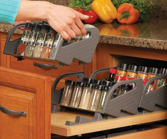 Drawer Tray Spice Tray Set