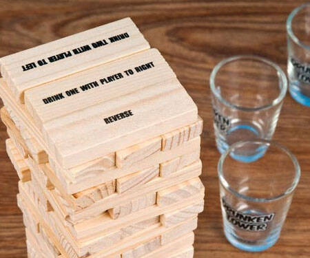 Jenga Drinking Game - //coolthings.us