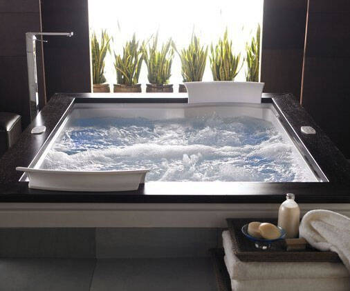 Dual Whirlpool Bathtub