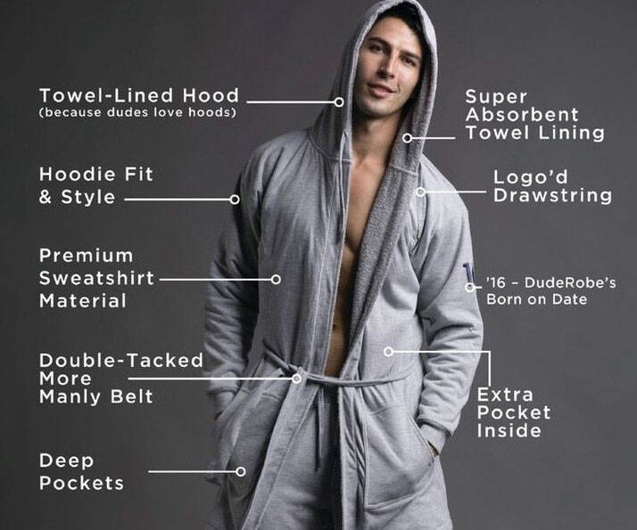 A Bathrobe Made for Guys