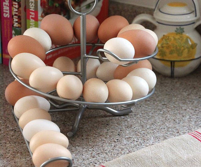Spiral Egg Rack - coolthings.us
