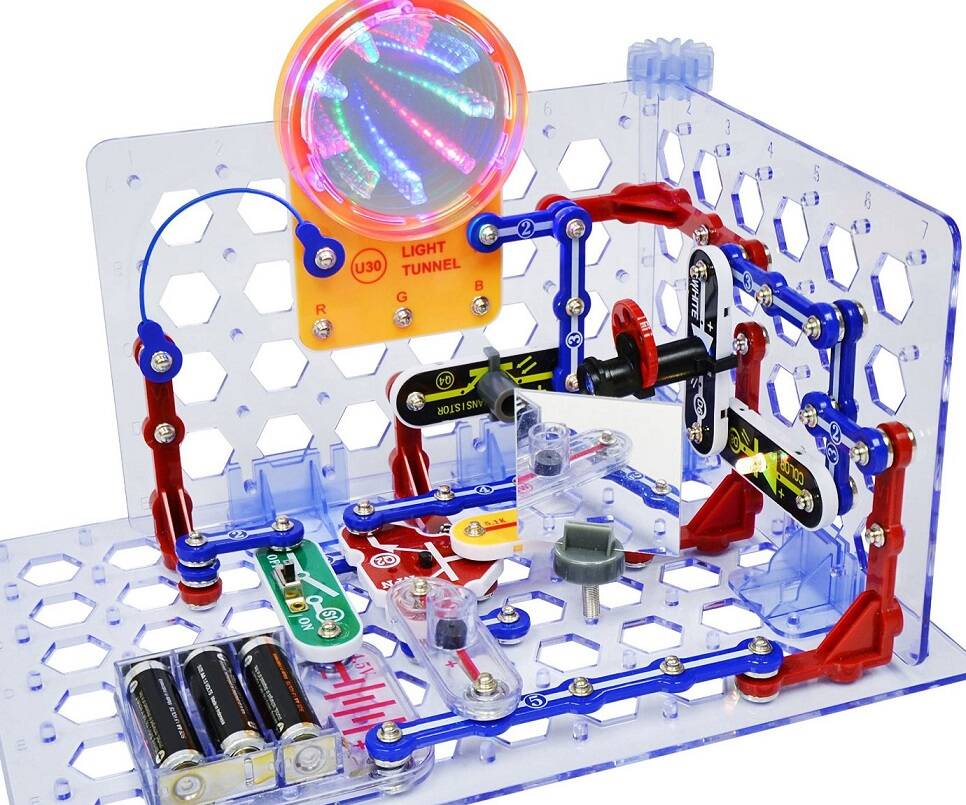 3D Electronic Snap Circuit Kit - //coolthings.us