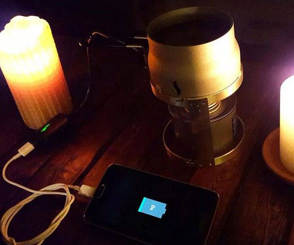 Emergency Candle Phone Charger