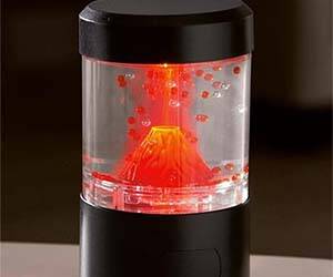 Erupting Volcano Lamp - coolthings.us