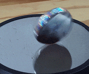 Euler's Disk of Infinite Spin & Sound - coolthings.us