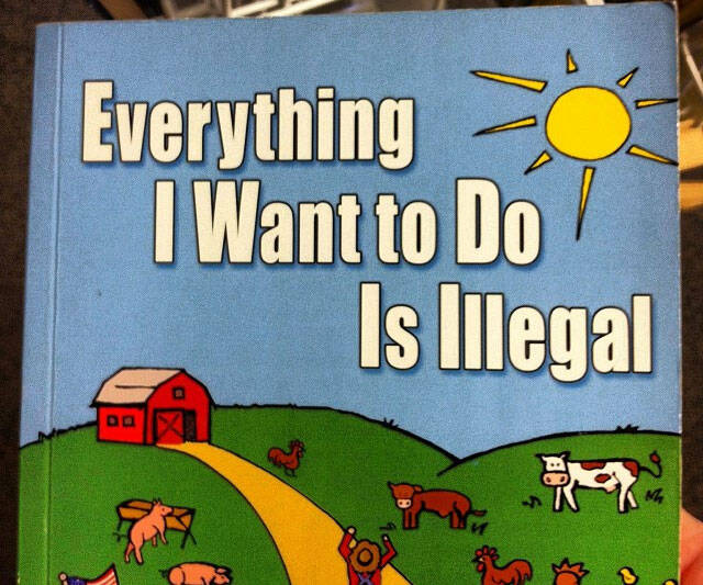 Everything I Want To Do Is Illegal Book