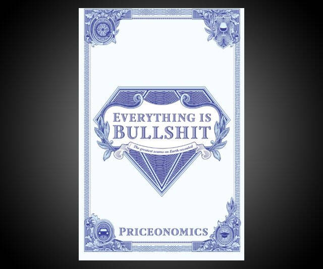 Everything Is Bullshit Book - coolthings.us
