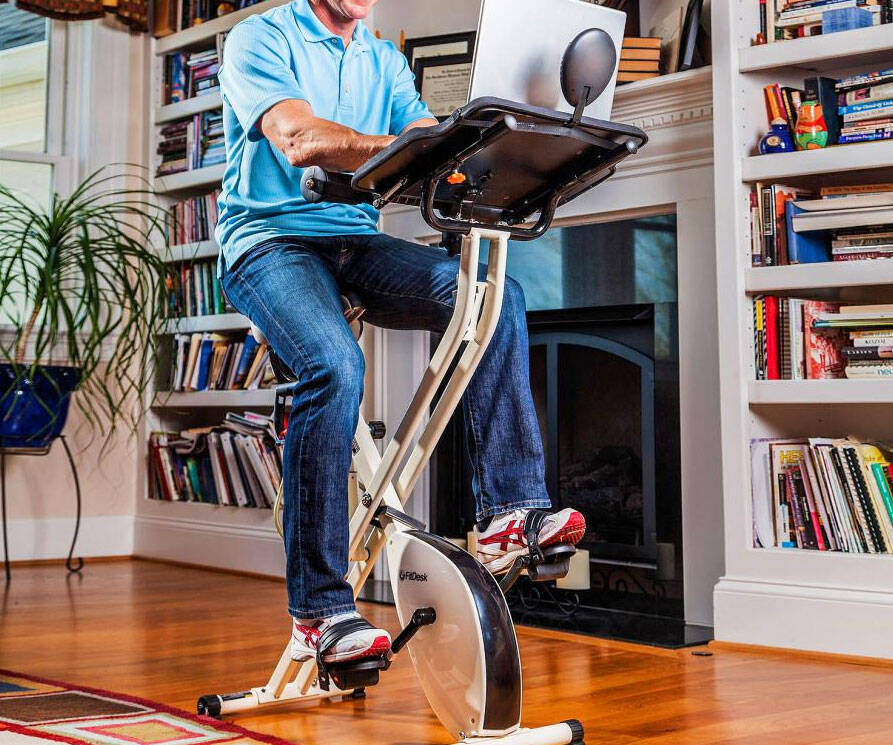 Exercise Bicycle Desk