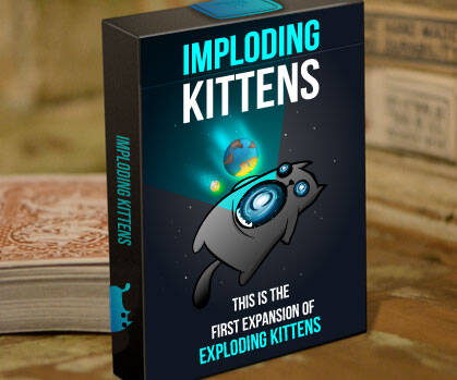 Imploding Kittens - Exploding Kittens 1st Expansion - //coolthings.us