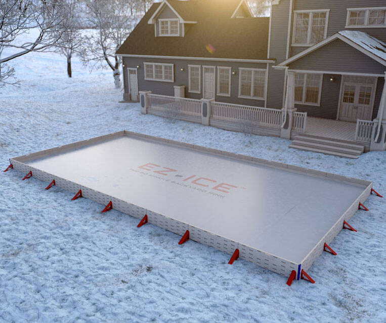 DIY Backyard Ice Rink