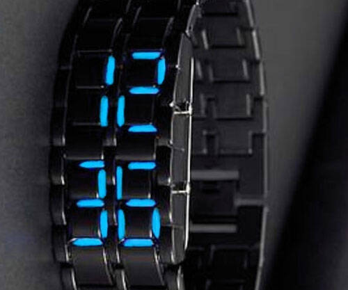 Faceless LED Watch