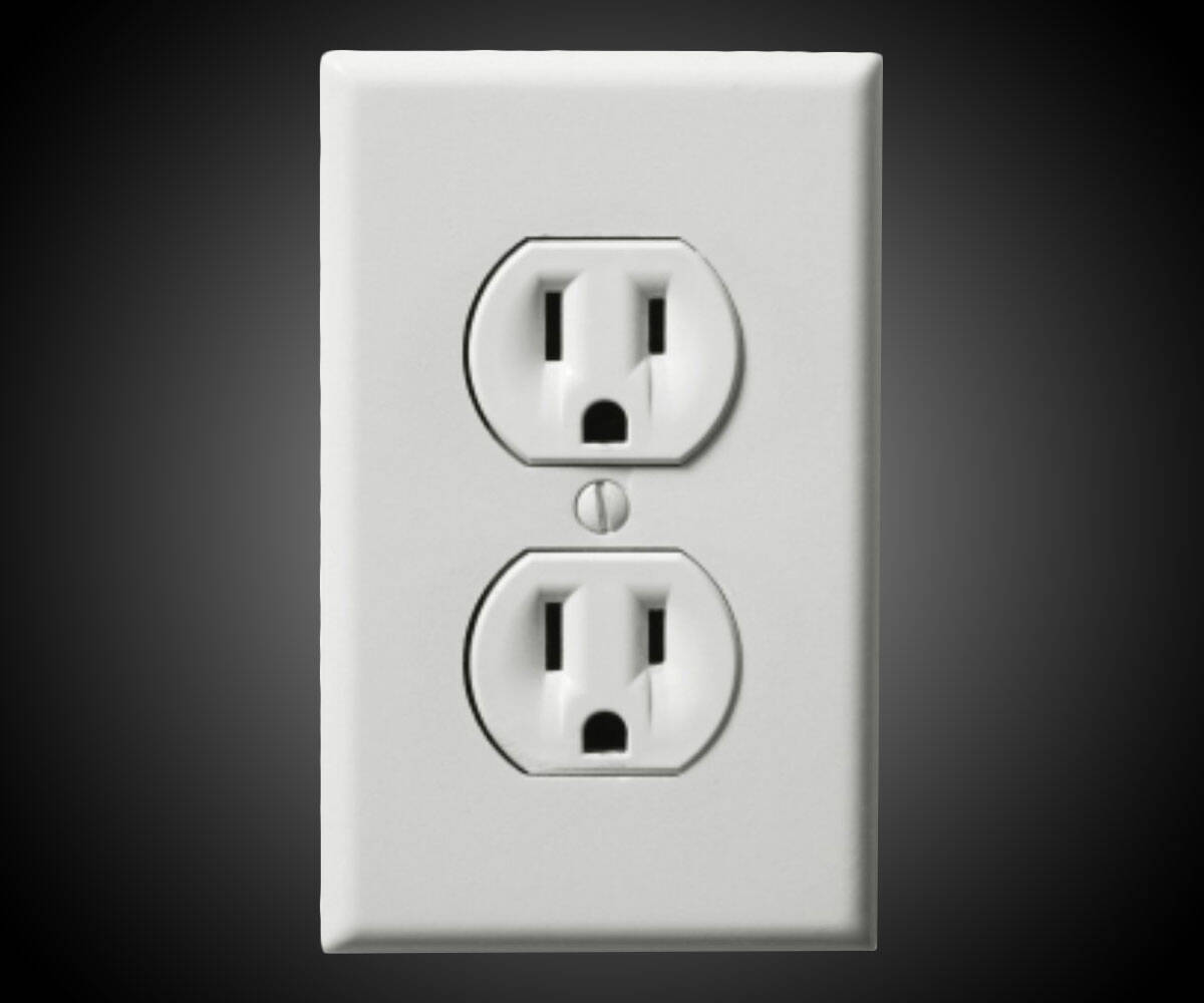 Fake Wall Outlet Sticker Prank - //coolthings.us