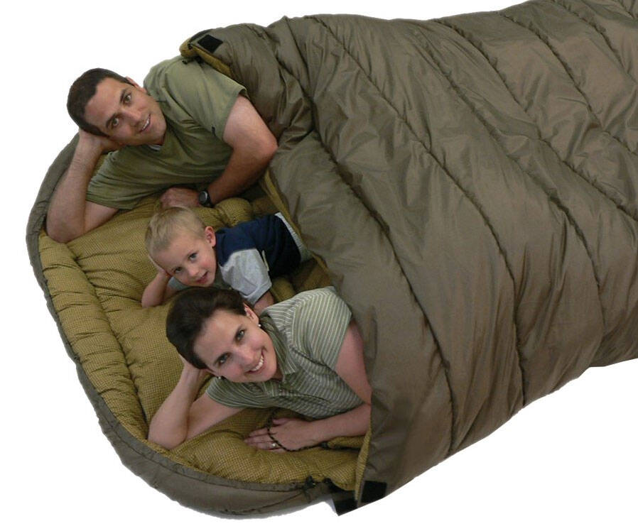 Family Size Sleeping Bag - //coolthings.us