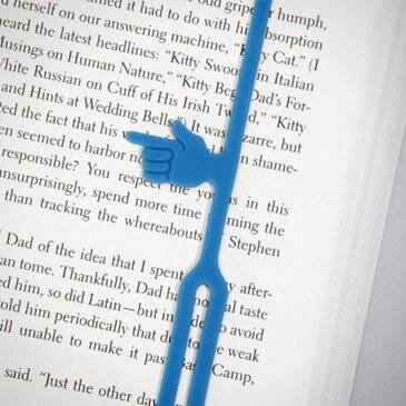 Finger Pointing Bookmark - http://coolthings.us