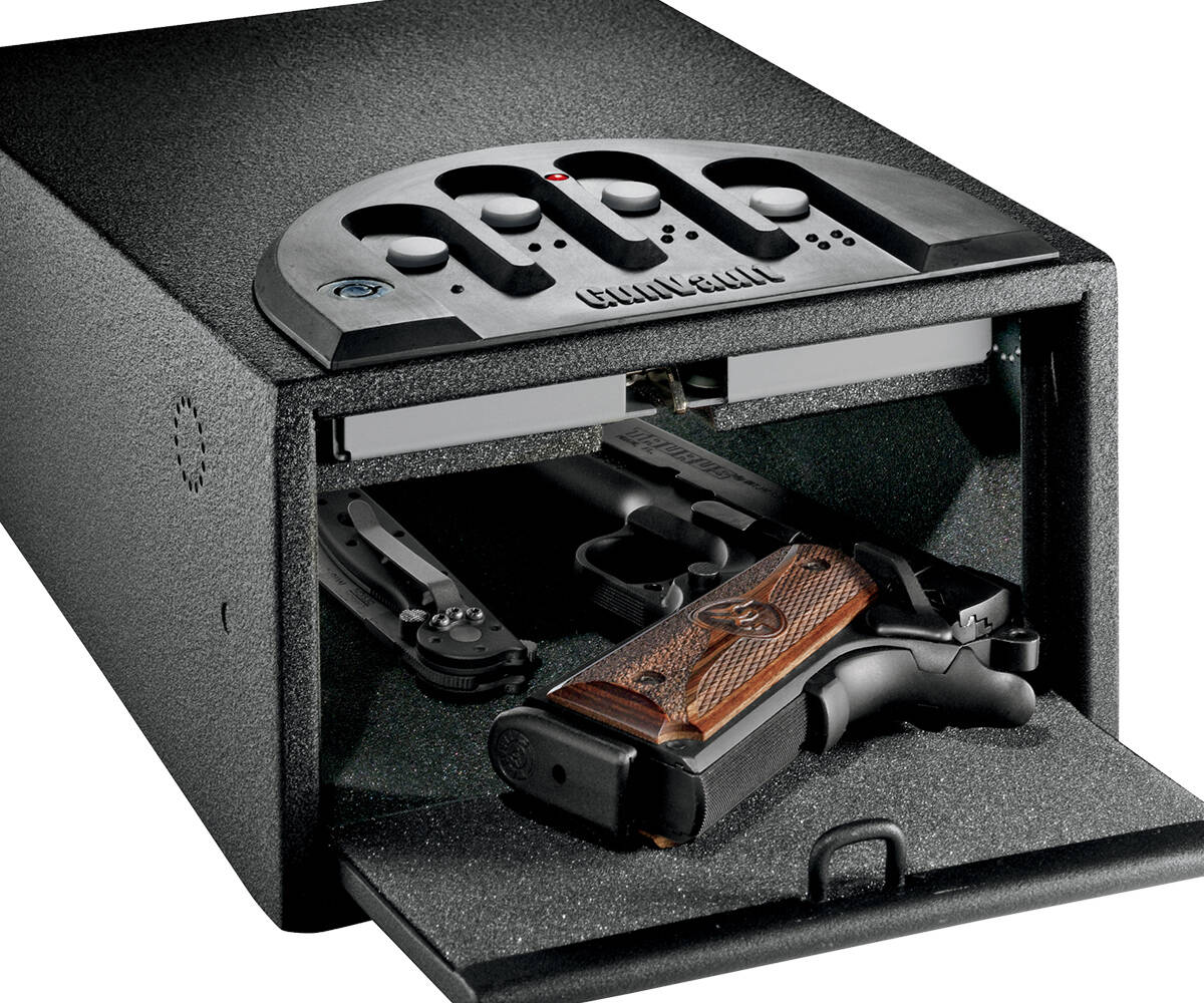 Fingerprint Gun Safe - //coolthings.us