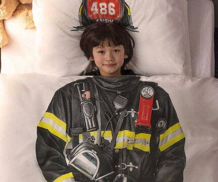 Firefighter Bed Set - coolthings.us