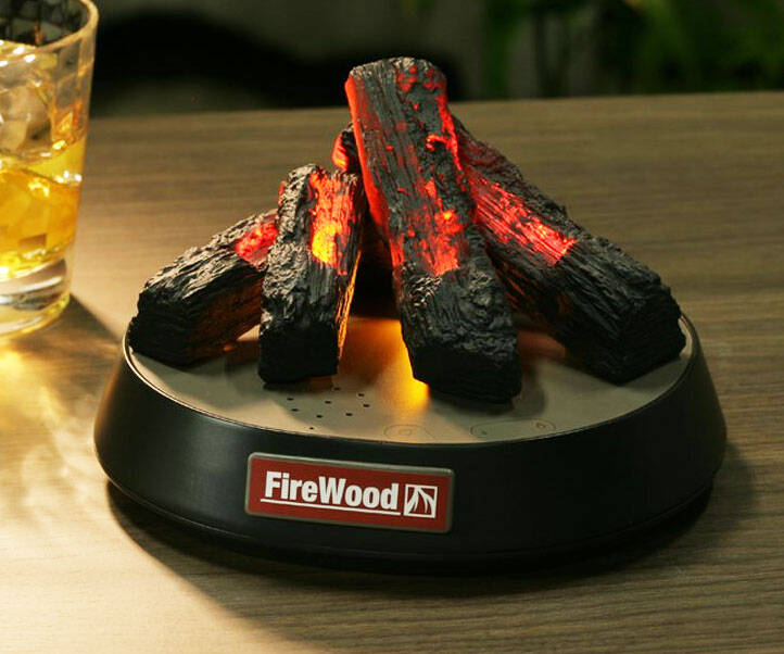 Desktop Fire Place - //coolthings.us