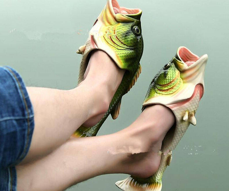 Fish Slippers - coolthings.us