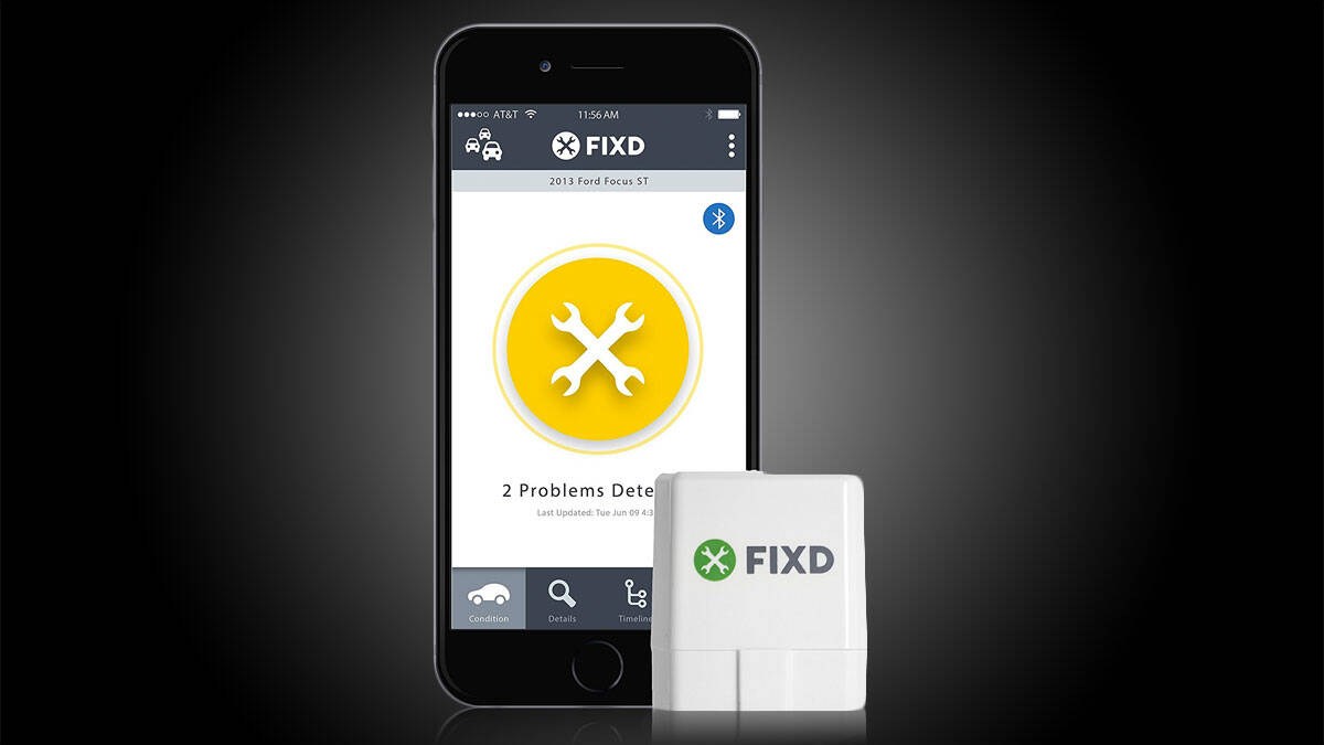 FIxD OBD-II Active Car Health Monitor - http://coolthings.us
