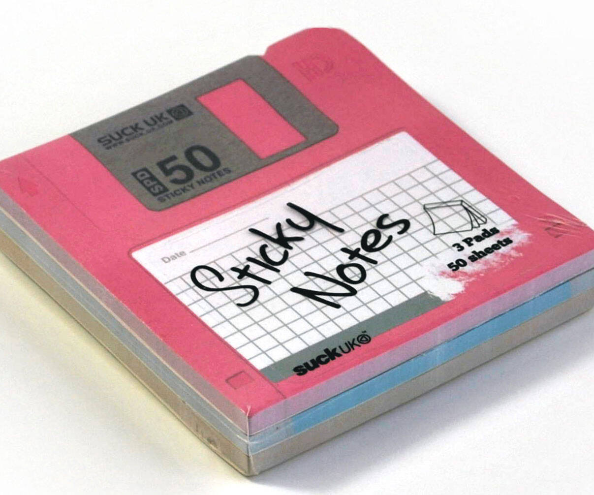 Floppy Disk Sticky Notes