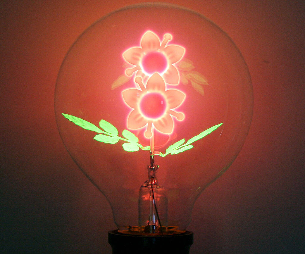 Flower Filament Light Bulbs