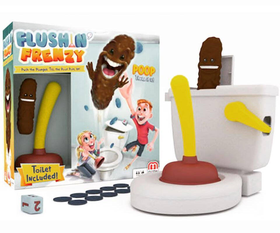 Flushin Frenzy Toilet Plunging Game - //coolthings.us